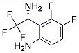 2-((R)-1-AMINO-2,2,2-TRIFLUORO-ETHYL)-3,4-DIFLUORO-PHENYLAMINE 结构式