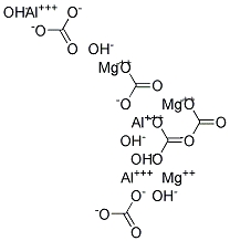 MAGNESIUM ALUMINIUM HYDROXIDE CARBONATE 结构式