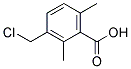 3-CHLOROMETHYL-2,6-DIMETHYL-BENZOIC ACID 结构式