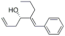 (S)-5-[1-PHENYL-METH-(E)-YLIDENE]-OCT-1-EN-4-OL 结构式