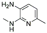 N2-METHYL-6-METHYL-PYRIDINE-2,3-DIAMINE 结构式