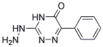 3-Hydrazino-6-phenyl-1,2,4-triazin-5(4H)-one 结构式