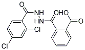 2-[N'-(2,4-DICHLORO-BENZOYL)-HYDRAZINOCARBONYL]-BENZOIC ACID 结构式