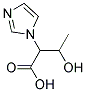 3-HYDROXY-2-IMIDAZOL-1-YL-BUTYRIC ACID 结构式