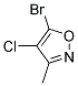 5-BROMO-4-CHLORO-3-METHYLISOXAZOLE 结构式
