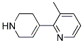 3-Methyl-1',2',3',6'-tetrahydro-[2,4']bipyridinyl 结构式