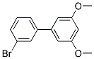 3'-Bromo-3,5-dimethoxy-biphenyl 结构式