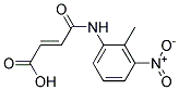 3-(2-Methyl-3-nitro-phenylcarbamoyl)-acrylic acid 结构式