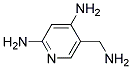 5-AMINOMETHYL-PYRIDINE-2,4-DIAMINE 结构式