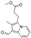 METHYL 3-(1-FORMYL-2-METHYLINDOLIZIN-3-YL)PROPANOATE 结构式