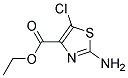 ETHYL 2-AMINO-5-CHLOROTHIAZOLE-4-CARBOXYLATE 结构式