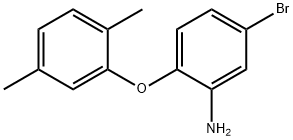 5-BROMO-2-(2,5-DIMETHYLPHENOXY)ANILINE 结构式