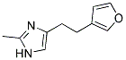 4-(2-FURAN-3-YL-ETHYL)-2-METHYL-1H-IMIDAZOLE 结构式