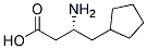 (R)-3-AMINO-4-CYCLOPENTYLBUTANOIC ACID 结构式