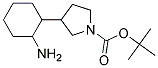 TERT-BUTYL 3-(2-AMINOCYCLOHEXYL)PYRROLIDINE-1-CARBOXYLATE 结构式