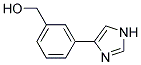 [3-(1H-IMIDAZOL-4-YL)-PHENYL]-METHANOL 结构式