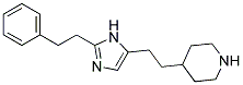 4-[2-(2-PHENETHYL-IMIDAZOL-4-YL)-ETHYL]-PIPERIDINE 结构式