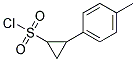 2-P-TOLYL-CYCLOPROPANESULFONYL CHLORIDE 结构式