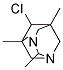 6-CHLORO-2,5,7-TRIMETHYL-1,3-DIAZATRICYCLO[3.3.1.1(3,7)]DECANE 结构式