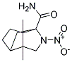 3A,6A-DIMETHYL-2-NITROHEXAHYDRO-1,4-METHANOCYCLOPENTA[C]PYRROLE-1(2H)-CARBOXAMIDE 结构式