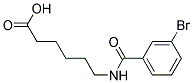 6-(3-BROMO-BENZOYLAMINO)-HEXANOIC ACID 结构式