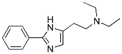 DIETHYL-[2-(2-PHENYL-IMIDAZOL-4-YL)-ETHYL]-AMINE 结构式