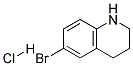 6-溴-1,2,3,4-四氢喹啉盐酸盐 结构式