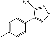 4-(4-Methylphenyl)-1,2,5-oxadiazol-3-amine 结构式