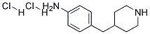 4-(4-AMINOBENZYL) PIPERIDINE 2HCL 结构式