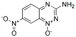 3-AMINO-7-NITRO-1,2,4-BENZOTRIAZINE-1-OXIDE 结构式