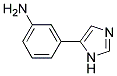 3-(3H-IMIDAZOL-4-YL)-PHENYLAMINE 结构式