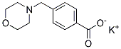 POTASSIUM 4-(MORPHOLIN-4-YLMETHYL)BENZOATE 结构式