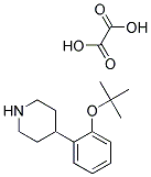 4-(2-TERT-BUTYLOXYPHENYL) PIPERIDINE OXALATE 结构式