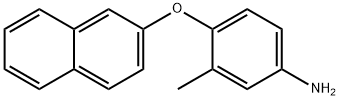 3-METHYL-4-(2-NAPHTHYLOXY)ANILINE 结构式