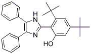 3,5-DI-T-BUTYL-2-(4,5-DIPHENYLIMIDAZOL-2-YL)PHENOL 结构式