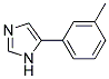5-m-Tolyl-1H-imidazole 结构式