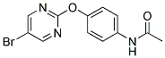 N-(4-[(5-Bromopyrimidin-2-yl)oxy]phenyl)acetamide 结构式