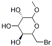 (3S,5S)-2-BROMOMETHYL-6-METHOXY-TETRAHYDRO-PYRAN-3,4,5-TRIOL 结构式