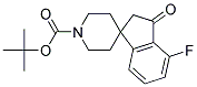 TERT-BUTYL 4-FLUORO-3-OXO-2,3-DIHYDROSPIRO[INDENE-1,4'-PIPERIDINE]-1'-CARBOXYLATE 结构式