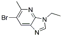 6-BROMO-3-ETHYL-5-METHYL-3H-IMIDAZO[4,5-B]PYRIDINE 结构式