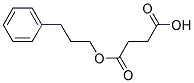 Succinic acid mono-(3-phenyl-propyl) ester 结构式