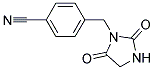 4-[(2,5-DIOXOIMIDAZOLIDIN-1-YL)METHYL]BENZONITRILE 结构式