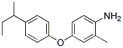 4-[4-(sec-Butyl)phenoxy]-2-methylphenylamine 结构式