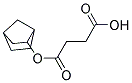 Succinic acid mono-bicyclo[2.2.1]hept-2-yl ester 结构式