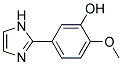 5-(1H-IMIDAZOL-2-YL)-2-METHOXY-PHENOL 结构式
