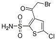 3-(2-BROMO-ACETYL)-5-CHLORO-THIOPHENE-2-SULFONIC ACID AMIDE 结构式