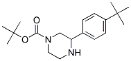 3-(4-TERT-BUTYL-PHENYL)-PIPERAZINE-1-CARBOXYLIC ACID TERT-BUTYL ESTER 结构式