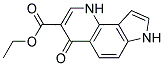 4-OXO-4,7-DIHYDRO-1H-PYRROLO[2,3-H]QUINOLINE-3-CARBOXYLIC ACID ETHYL ESTER 结构式