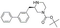 (R)-3-BIPHENYL-3-YLMETHYL-PIPERAZINE-1-CARBOXYLIC ACID TERT-BUTYL ESTER 结构式