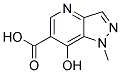 7-HYDROXY-1-METHYL-1H-PYRAZOLO[4,3-B]PYRIDINE-6-CARBOXYLIC ACID 结构式